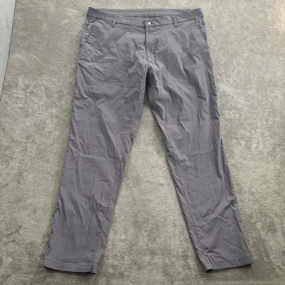 Birddogs Pants Mens 40x32 Gray Lined Liner Boomstick Stretch Performance Chinos